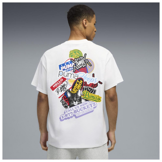 Puma Ανδρική κοντομάνικη μπλούζα HooperHotline Tee I